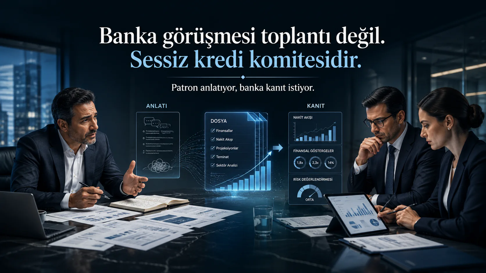 Banka Görüşmesi Toplantı Değil, Sessiz Kredi Komitesidir